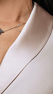 Elegant White Wrap Dress | Custom Made In UK